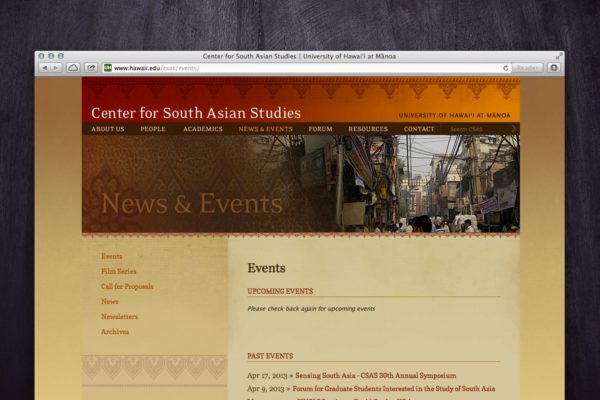 CSAS Website - News & Events